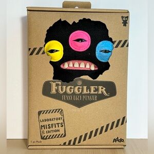 Fuggler Plush Laboratory Misfits Edition - Annoyed Alien New In Box!